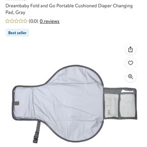 Dream Baby Fold And Go Changing Pad. No Tag Never Used